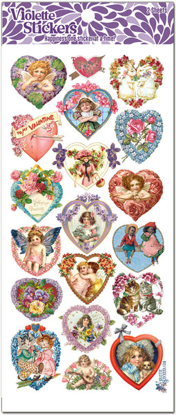 Vintage Eureka Valentine's Day animal stickers  Vintage valentine cards,  Vintage valentines, Valentine stickers