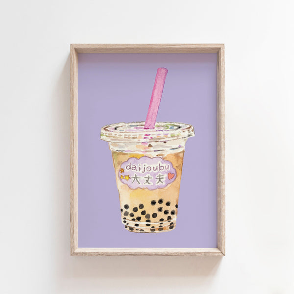 Bubble Tea Buddy Sticker for Sale by joseanaya