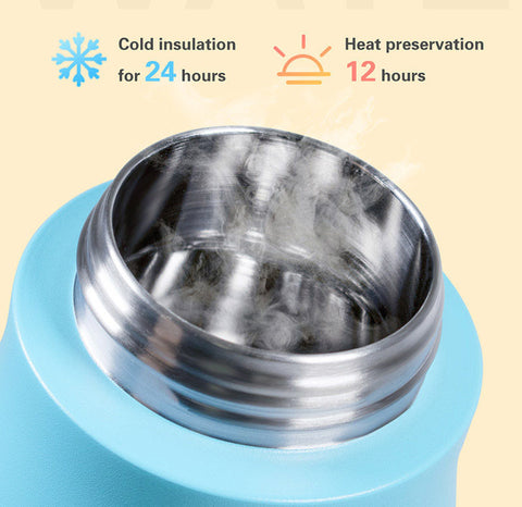 Cold 12 Hours, Hot 24 Hours18/10 Stainless Steel Thermos Water