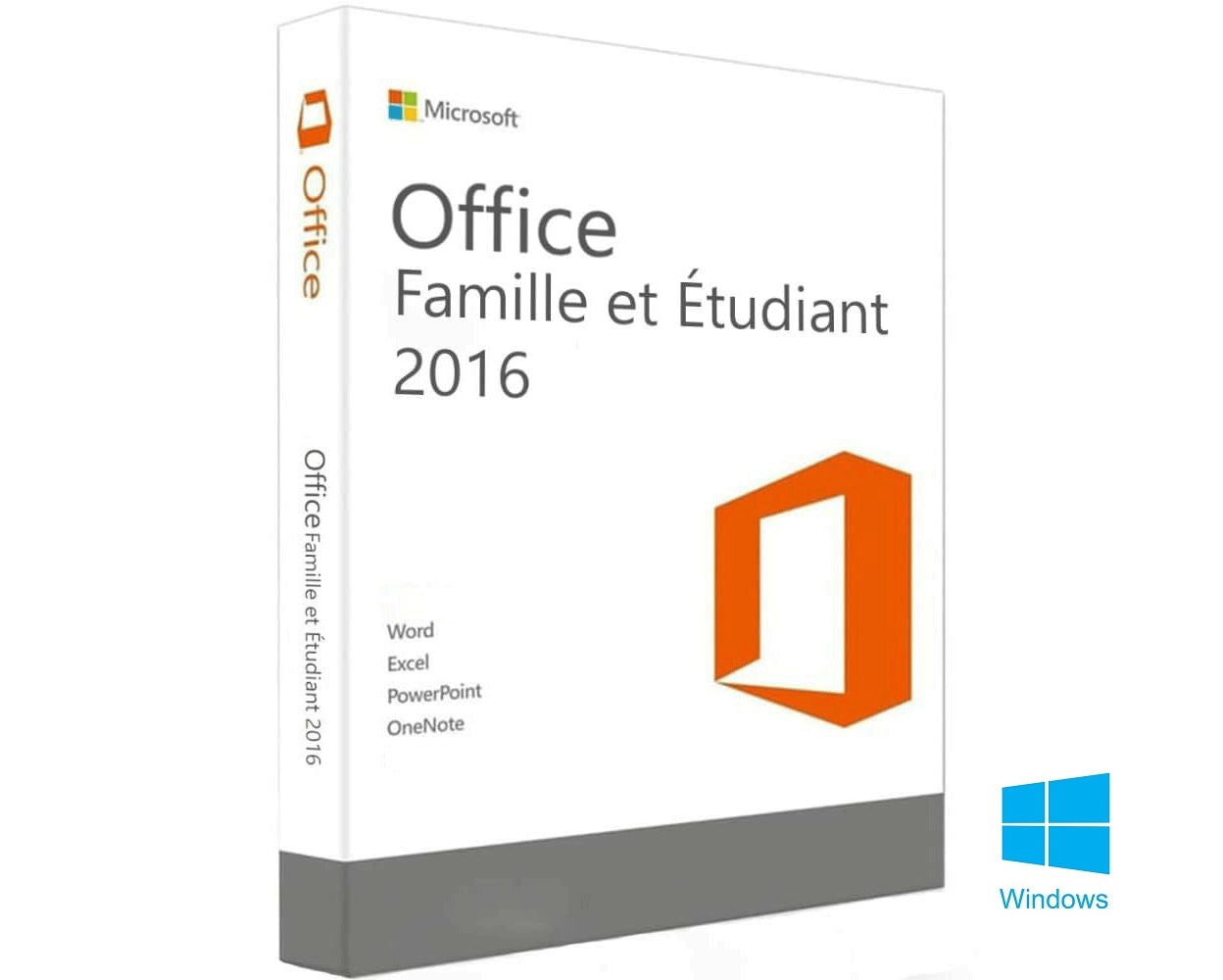 Microsoft Office 2016 Famille et Étudiant pour PC  Instant Soft
