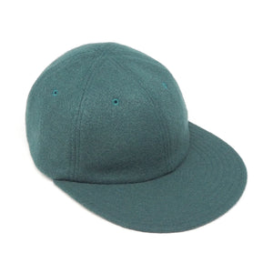 Classic 6 Panel Cap Acrylic Wool - Green - Naked & Famous Denim