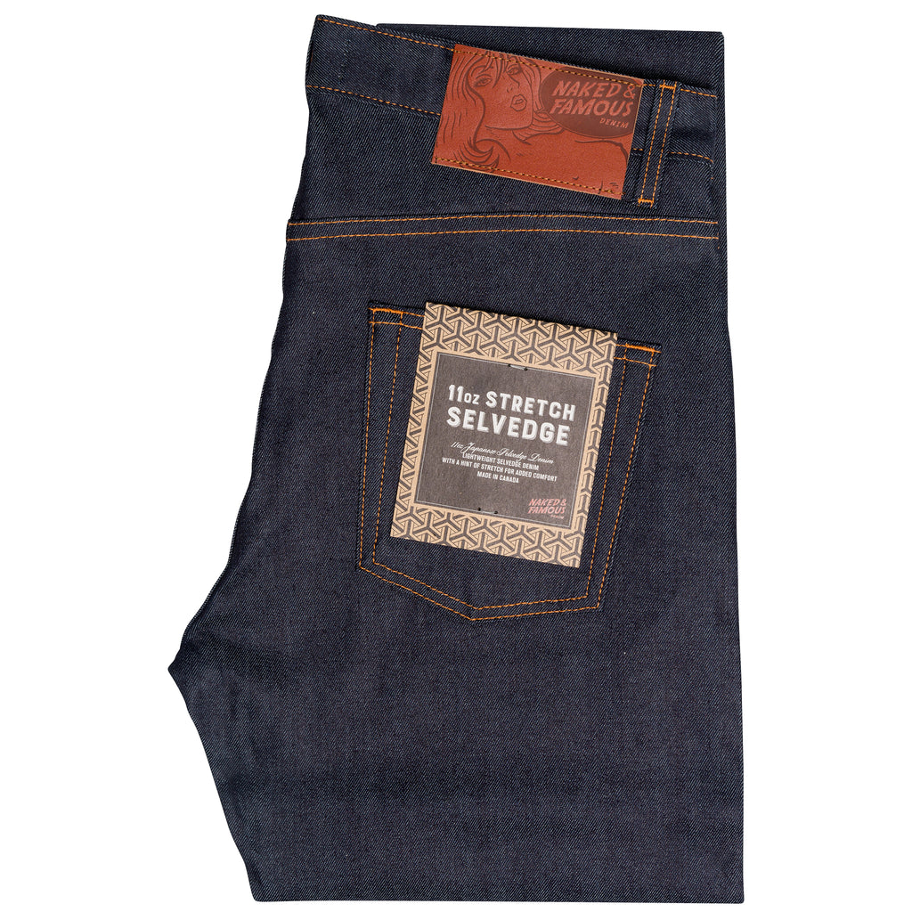 Easy Guy - 11oz Stretch Selvedge | Naked & Famous Denim – Tate + Yoko