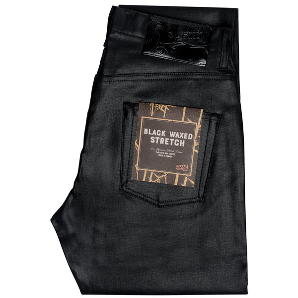 PFNW 2023 Autumn New Waxed Denim Pants Coating Horn High Elastic Jeans Punk  Darkwear Style Fashion Tide Niche Trousers 12A4539 - AliExpress