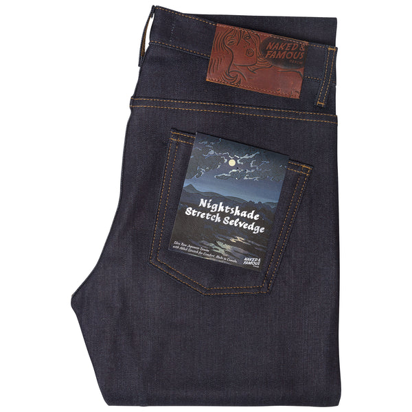 Super Guy - Ultrasoft Stretch Denim  Naked & Famous Denim – Tate + Yoko