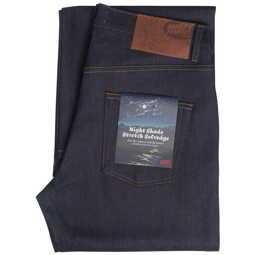 Strong Guy - Nightshade Stretch Selvedge | Naked & Famous Denim – Tate ...