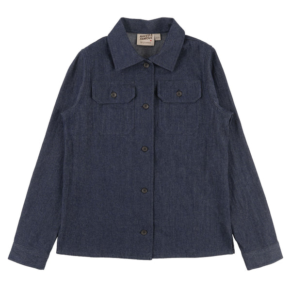 Work Shirt - 10oz Indigo Denim  Naked & Famous Denim – Tate + Yoko