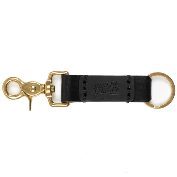 Range Leather Co K2 Keychain Natural