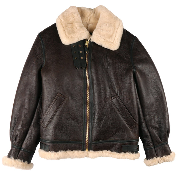 Schott | 257S - Classic B-3 Sheepskin Leather Bomber Jacket