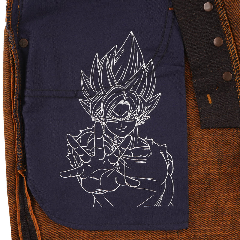 Weird Guy Goku Super Saiyan Selvedge Naked Famous Denim Tate Yoko