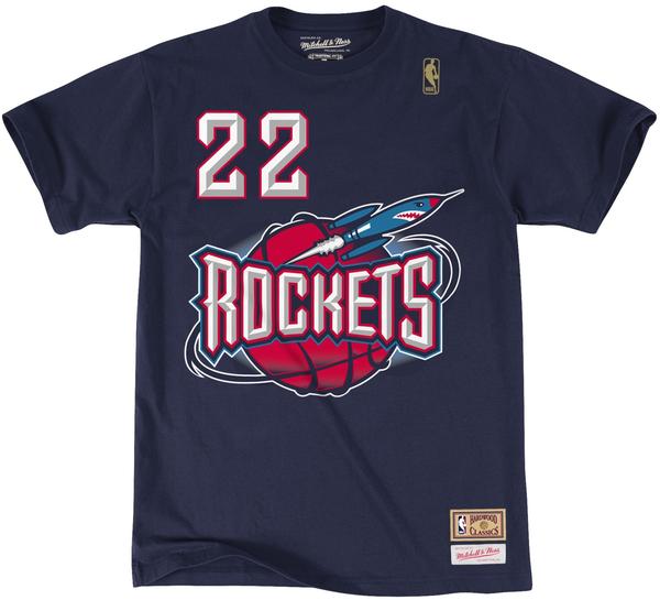 clyde drexler rockets jersey