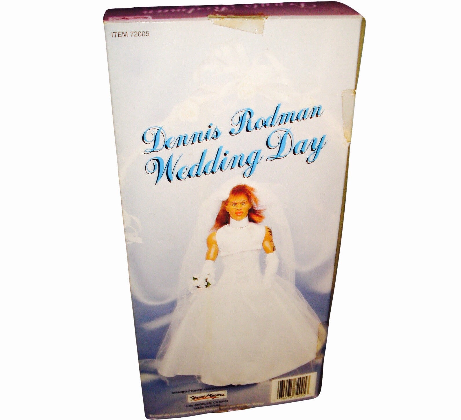 dennis rodman wedding dress