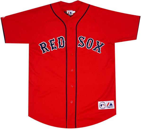 Men's Majestic Boston Red Sox #34 David Ortiz Replica White New Alternate  Home Cool Base MLB Jersey