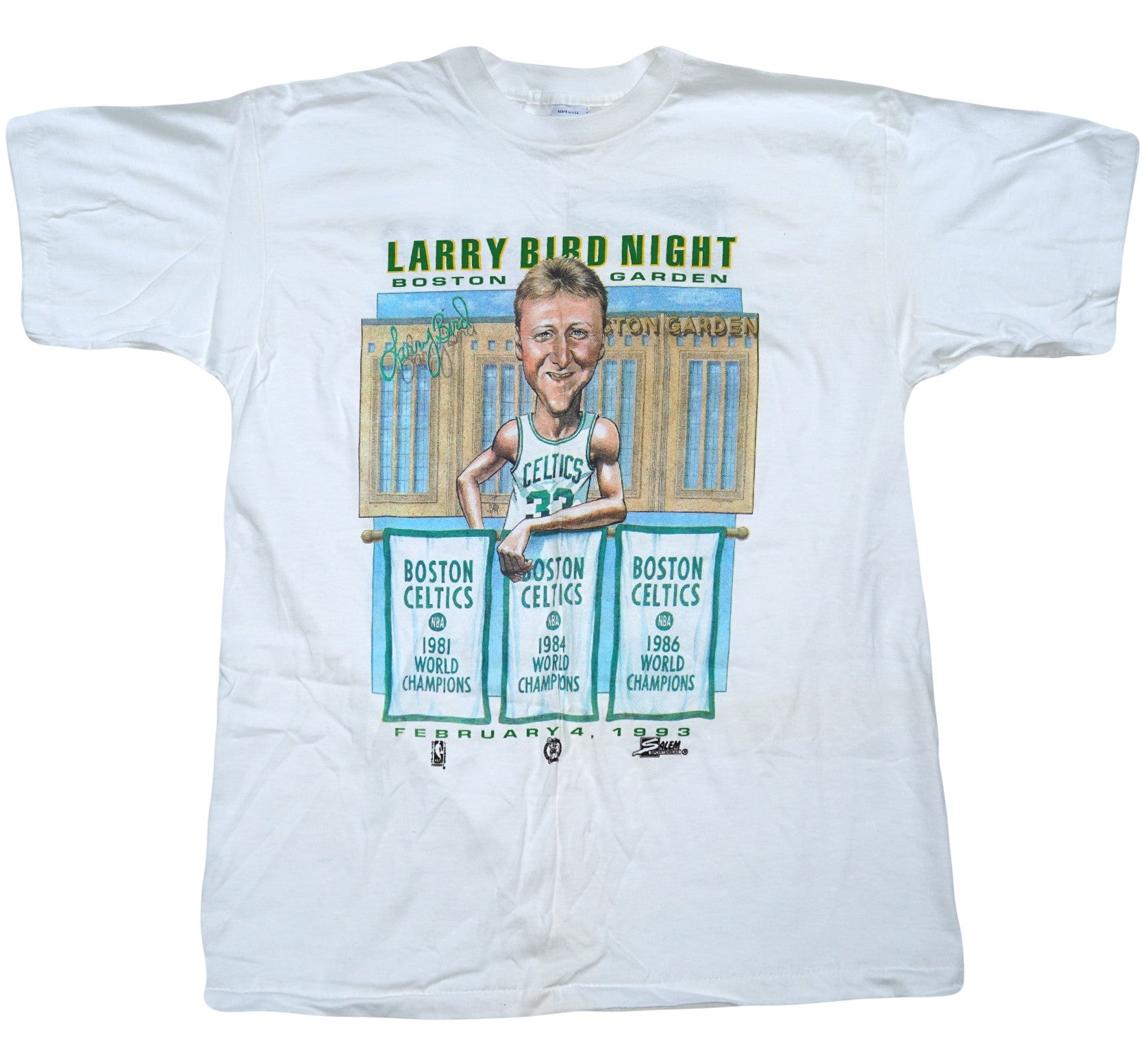 vintage larry bird shirt