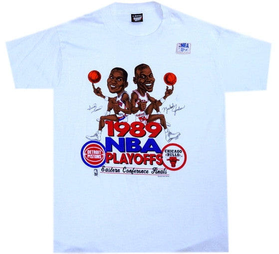 1989 Bulls VS Pistons Shirt - And Still 
