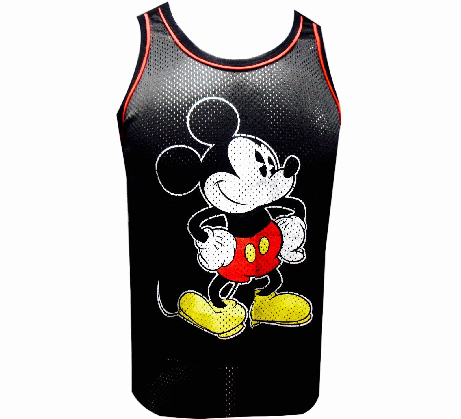 Mickey Mouse Mesh Jersey Rare 