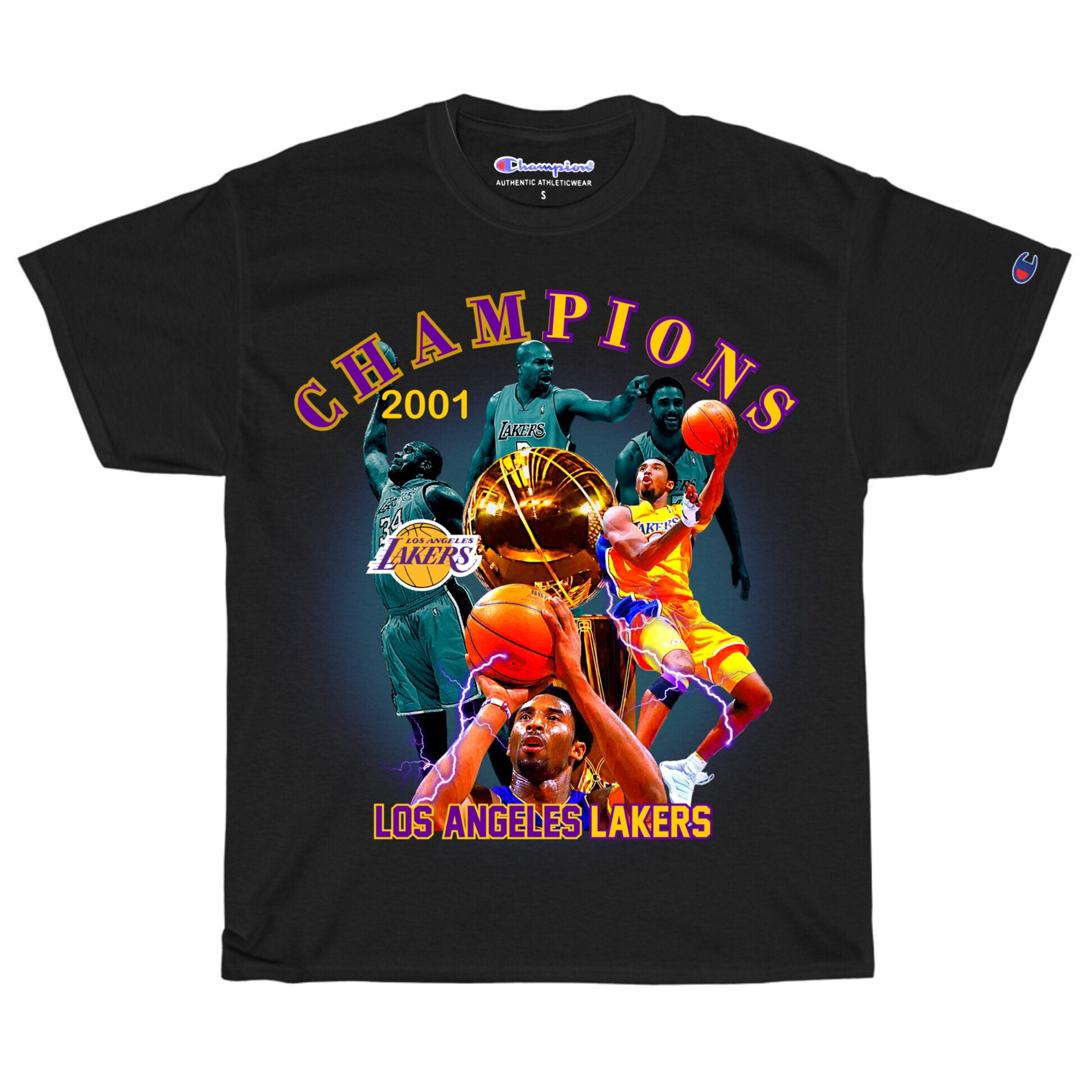2001 Lakers Championship T-Shirt | And 