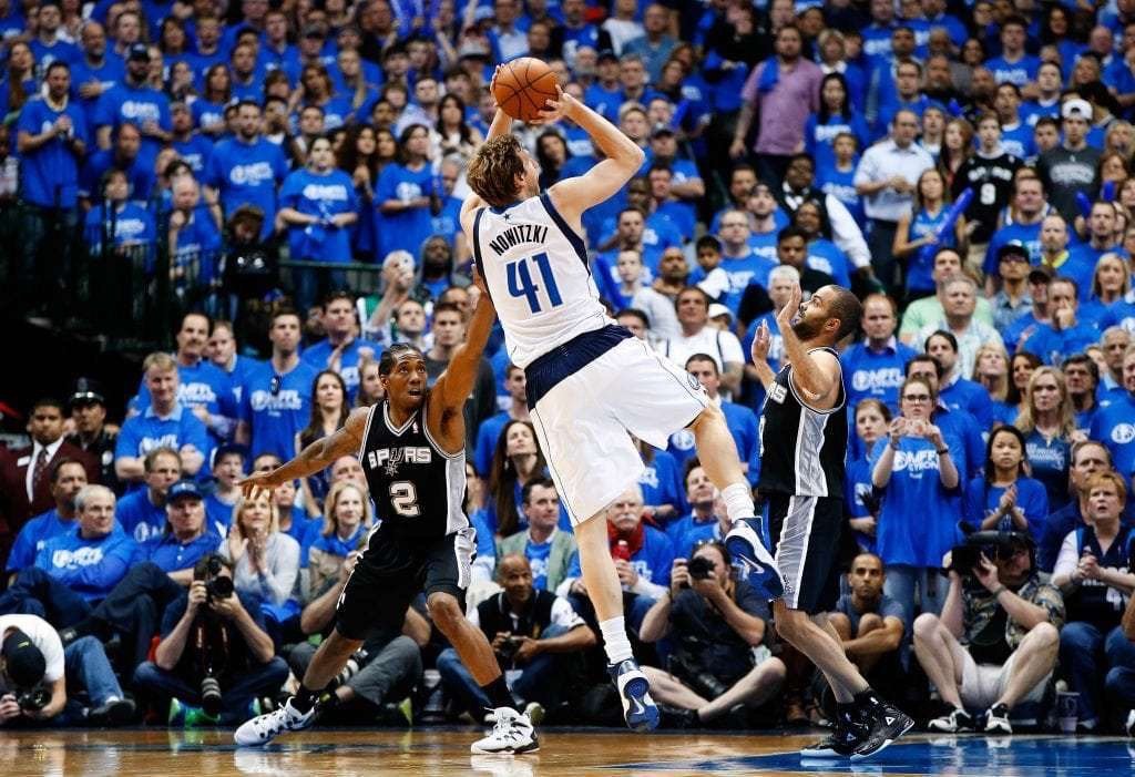 dirk nowitzki shirt fadeaway