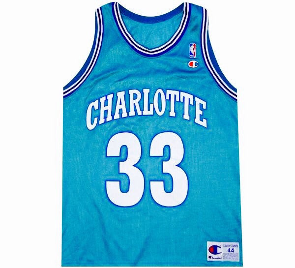 alonzo mourning hornets jersey