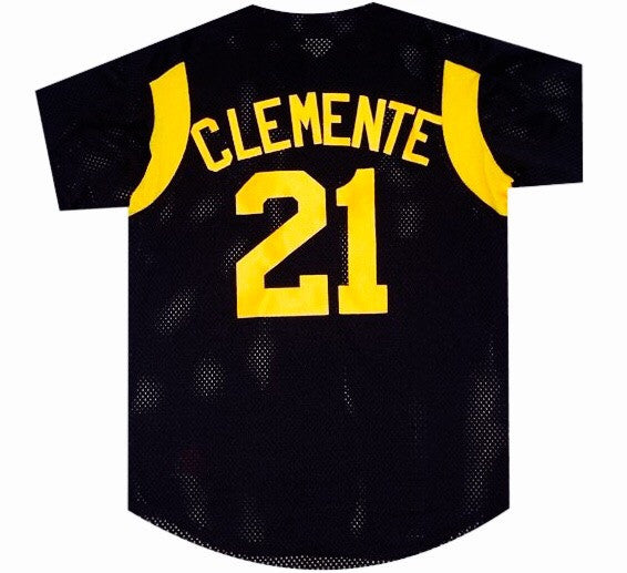 roberto clemente yellow jersey