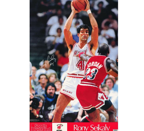 Rony Seikaly Vintage Poster