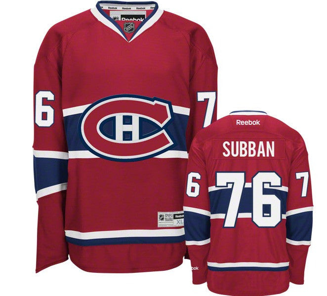 montreal canadiens subban jersey