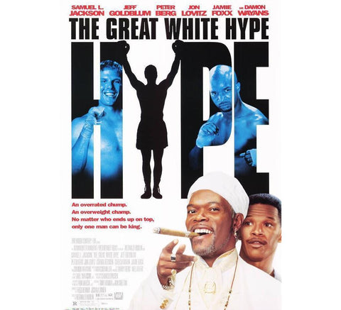 Great White Hype 90's Poster