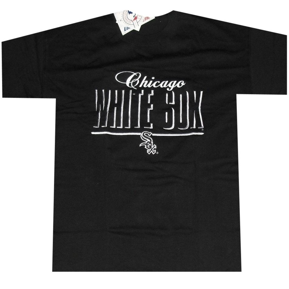 vintage white sox t shirt