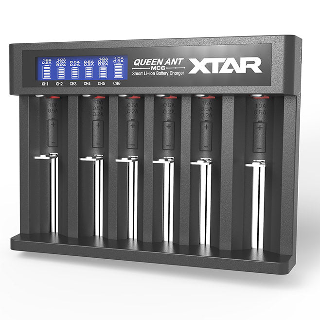 XTAR Queen Ant MC6 Li-Ion Charger