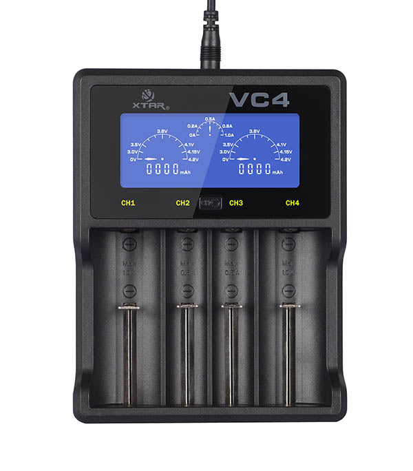 XTAR VC4 Dual-Chemistry Charger