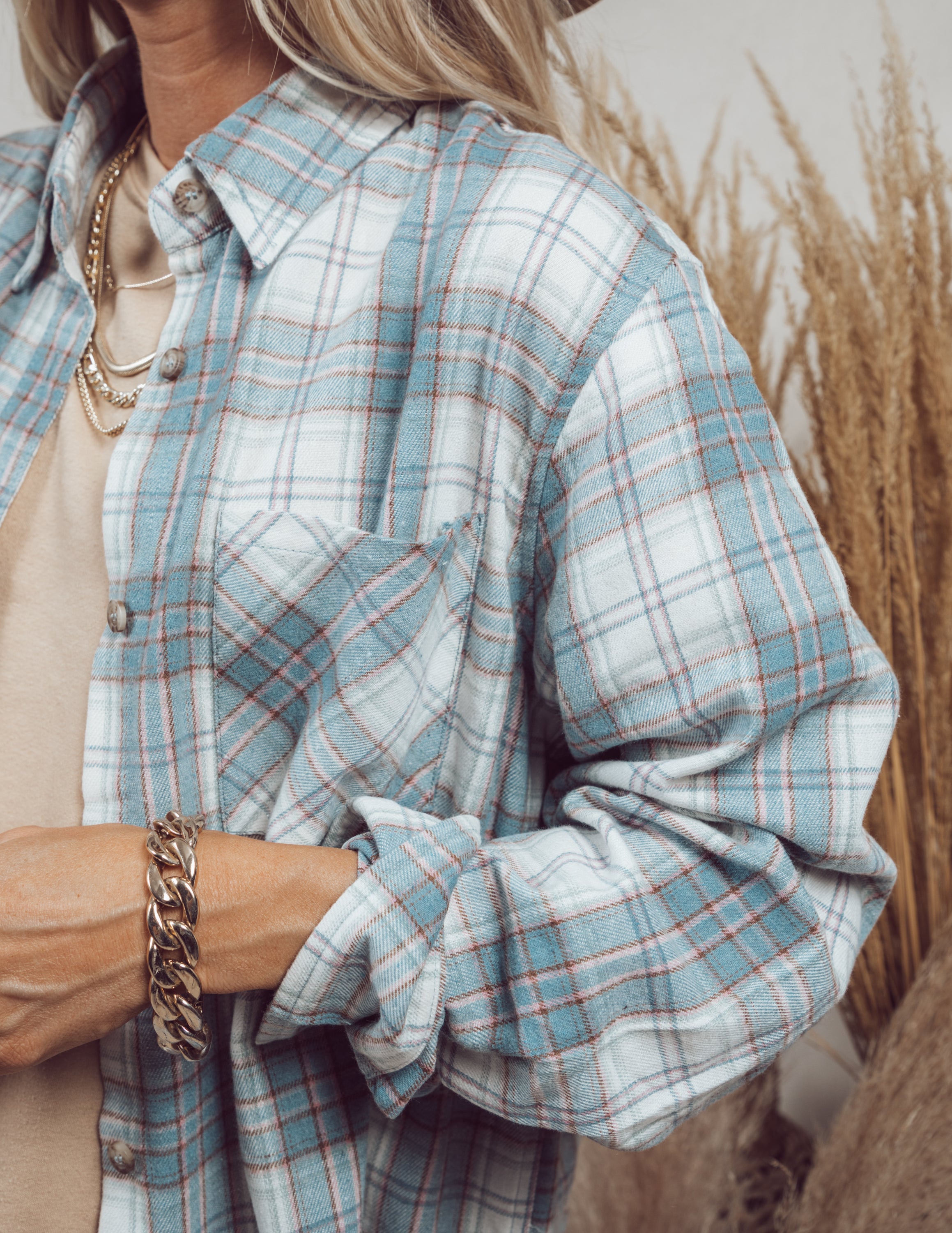 Vail Plaid Button Up