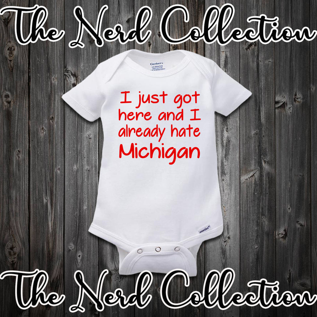 ohio state baby onesie