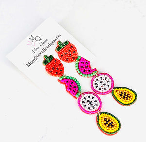 #TootieFruitie Earrings - MomQueenBoutique