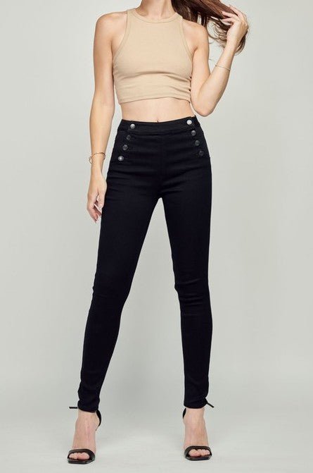 The Black SPANX Skinny Jeans: Featuring SPANX Body Contouring