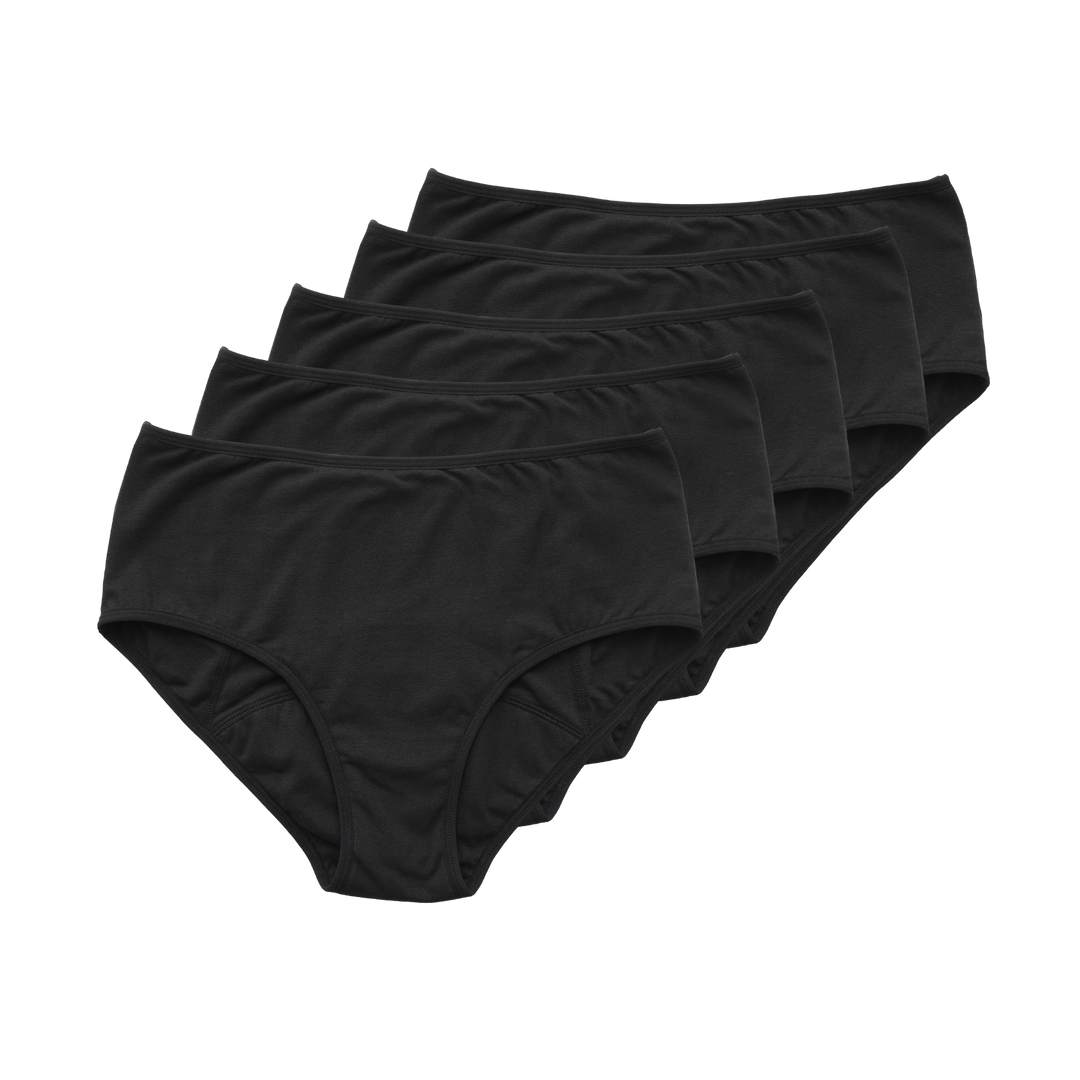 Buy Black Full Brief Heavy Flow Period Knickers 2 Pack from the Next UK  online shop