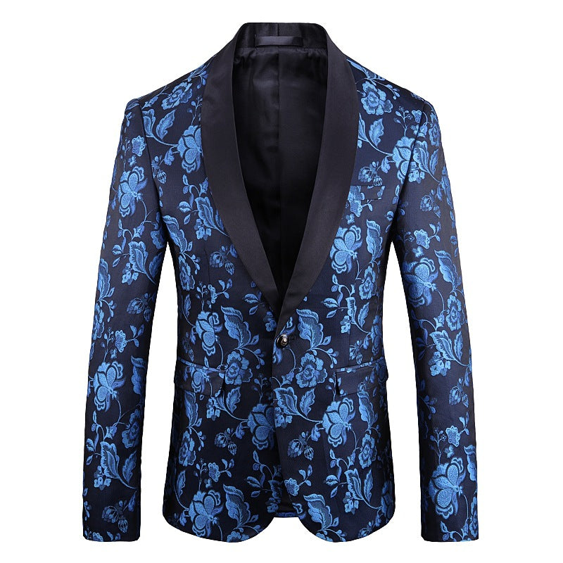 Shenrun Autumn Winter Men Blazers High-Quality Jacquard Embroidery Gro ...