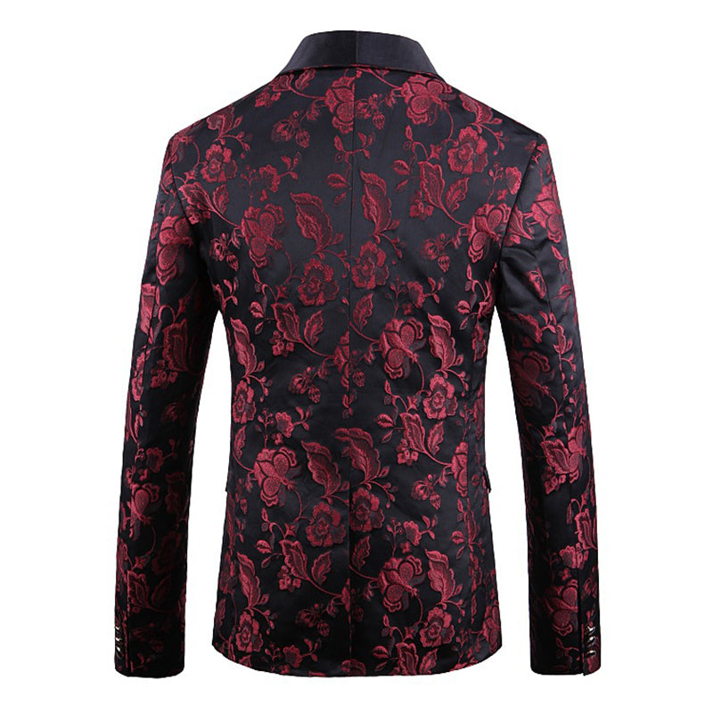 Shenrun Autumn Winter Men Blazers High-Quality Jacquard Embroidery Gro ...