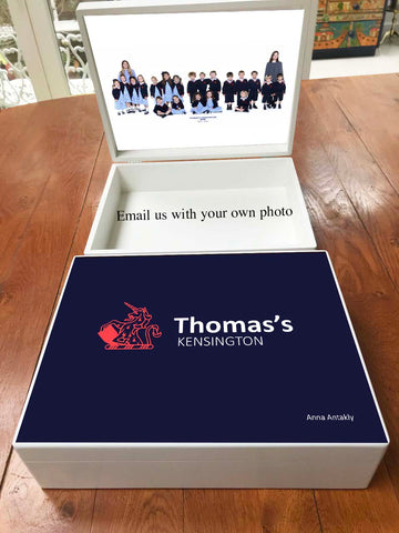 Thomas's Kensington School Memory Box with your Own Photo