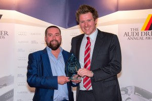 Ollie Jackson Audi Motorsport Personality of the Year 2016