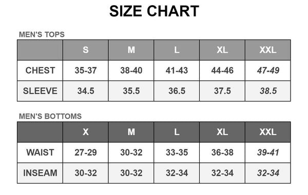 SIZE GUIDE | Shop at Konus