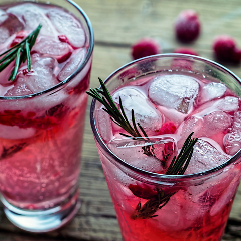 Orange and Pomegranate Gin with Rosemary 