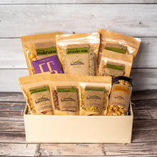 Load image into Gallery viewer, Adorable Sister Gift Hamper- 9 Healthy and Nutritious Snacks - Gift Box - FoodCloud Munchies
