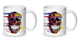 2 Skull Mugs