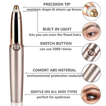 eyebrow trimmer use