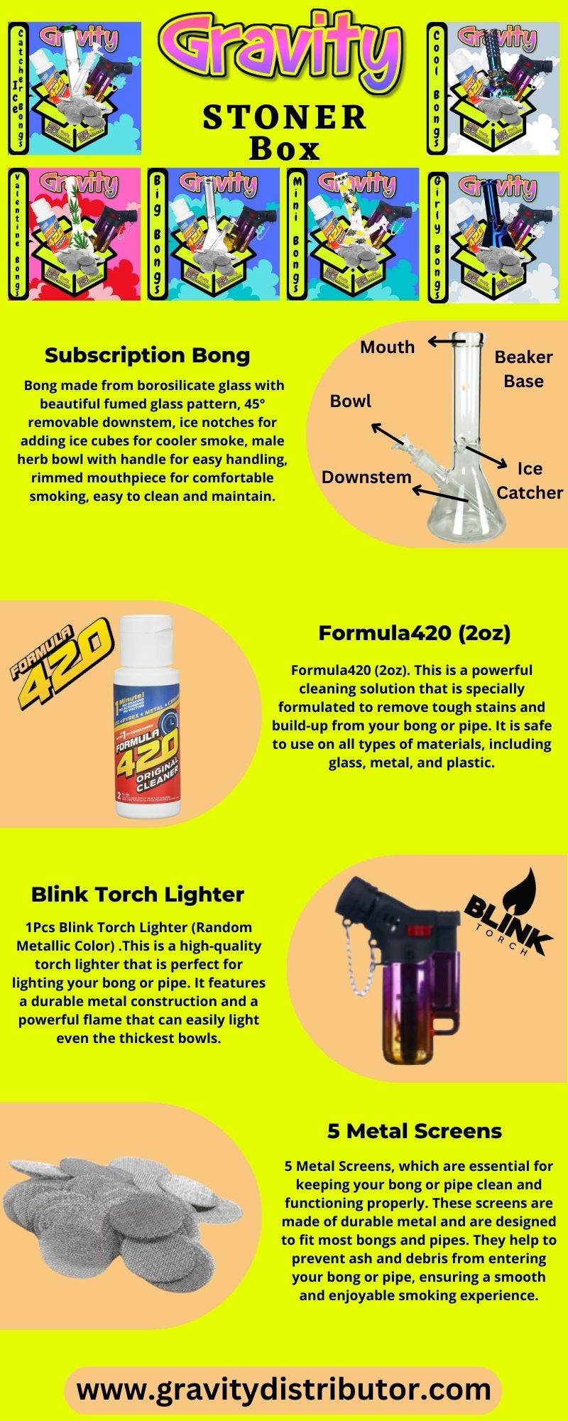 Stoner box infographic