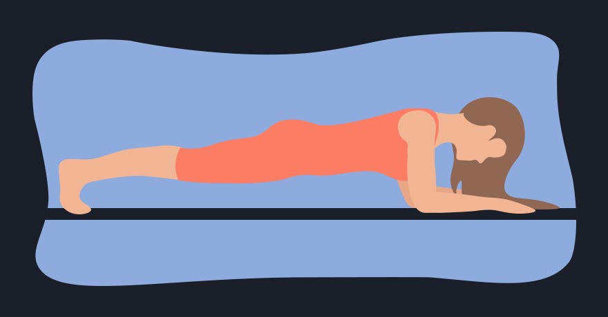 Impingement Übung Plank