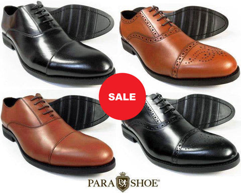 当店オリジナルブランド「PARASHOE（パラシュー）」のマッケイ製法の革靴をセール特価でご提供