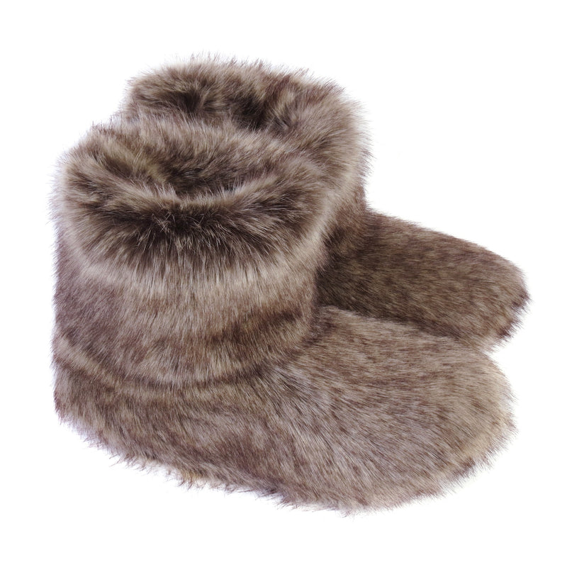 Faux fur Slipper Boots by Helen Moore