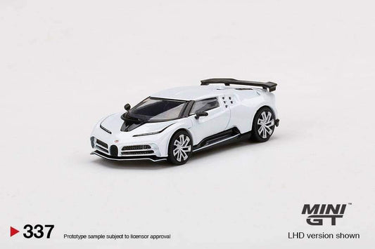 MINI GT 1:64 Model Car Bugti Gran Turismo Alloy Die-Cast Running Car -  Silver 369