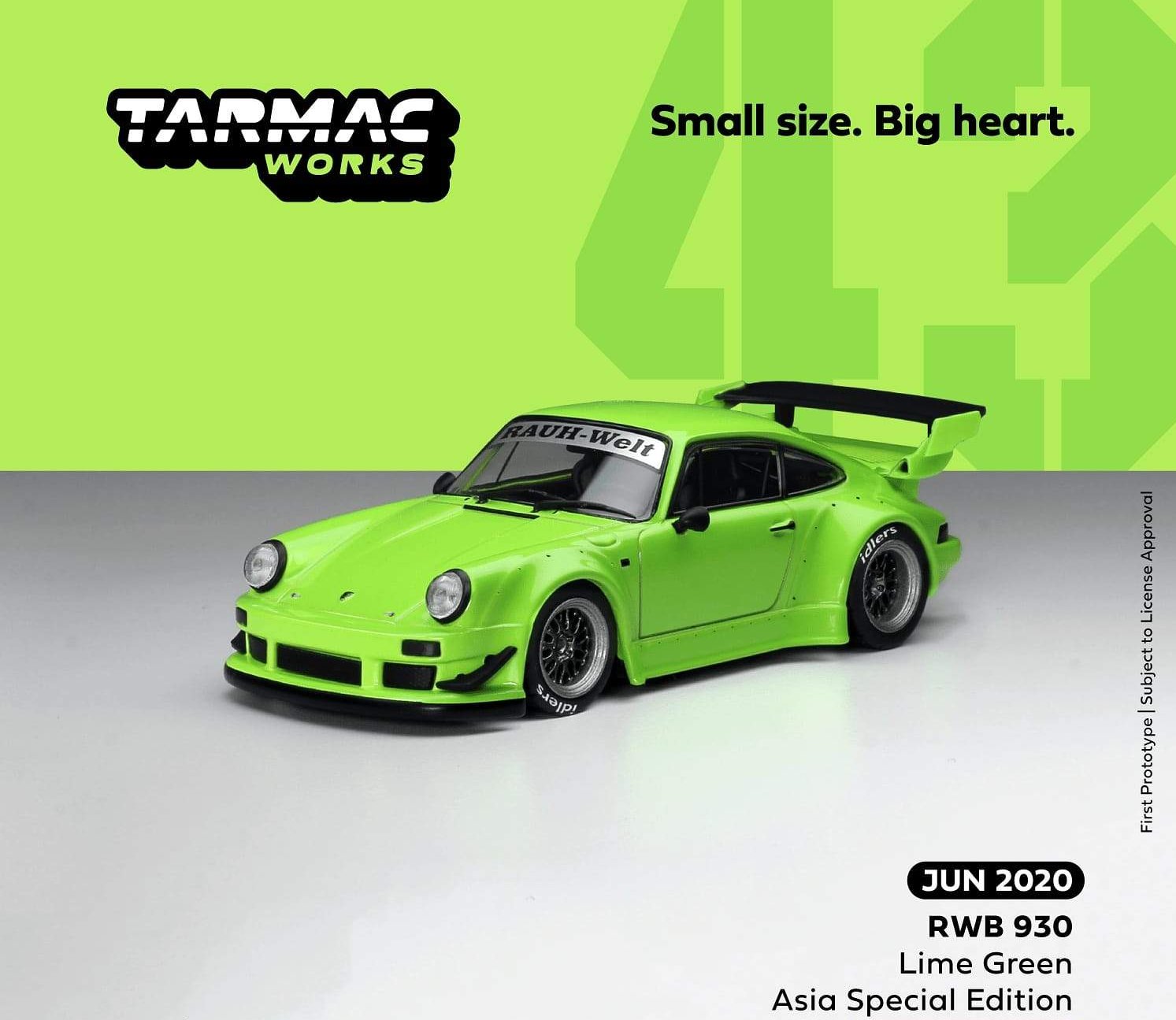 Tarmacworks 1:43 Scale Porsche 930 RWB Southern Cross – Mobile 