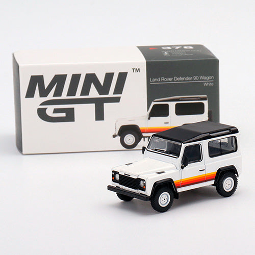 Mini GT 1:64 #353 Land Rover Defender 90 County Wagon (Stratos Blue) ( –  Colorado Diecast LLC